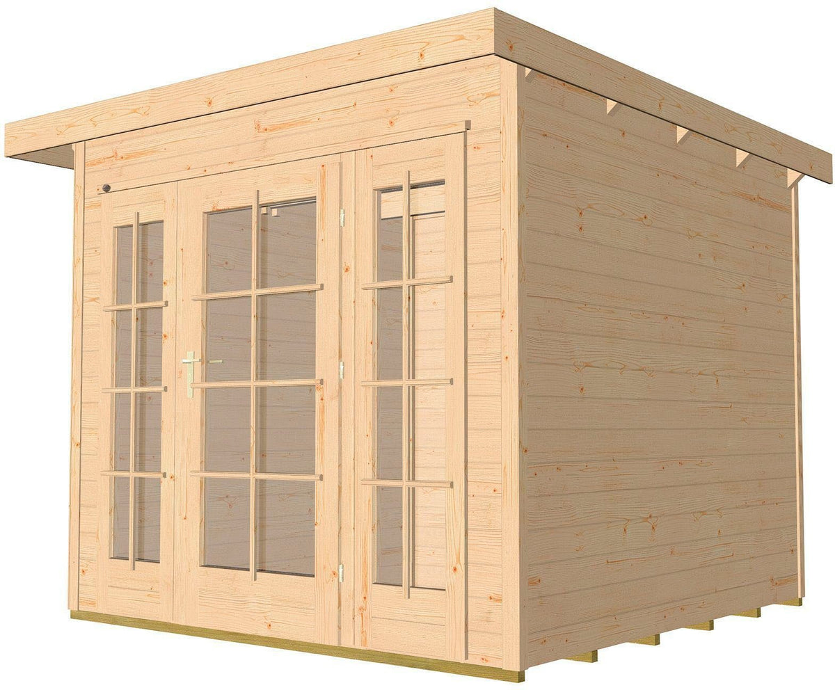 weka Gartenhaus Panorama 172 Gr.1, 259 x 286 cm, 21 mm – Ansicht 2
