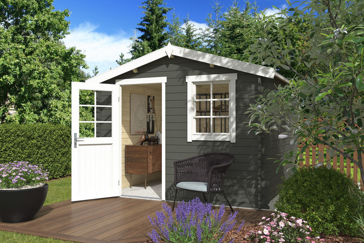 Nordic Holz Gartenhaus Nina, 307,2 x 195 cm