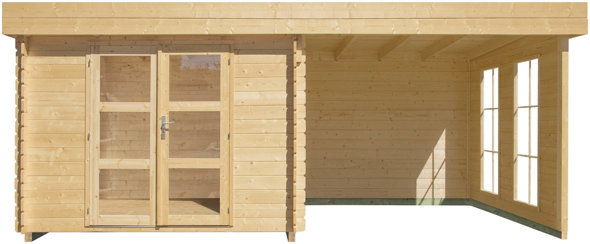 Kiehn-Holz Gartenhaus Acrux 1, 590 x 314 cm – Ansicht 3