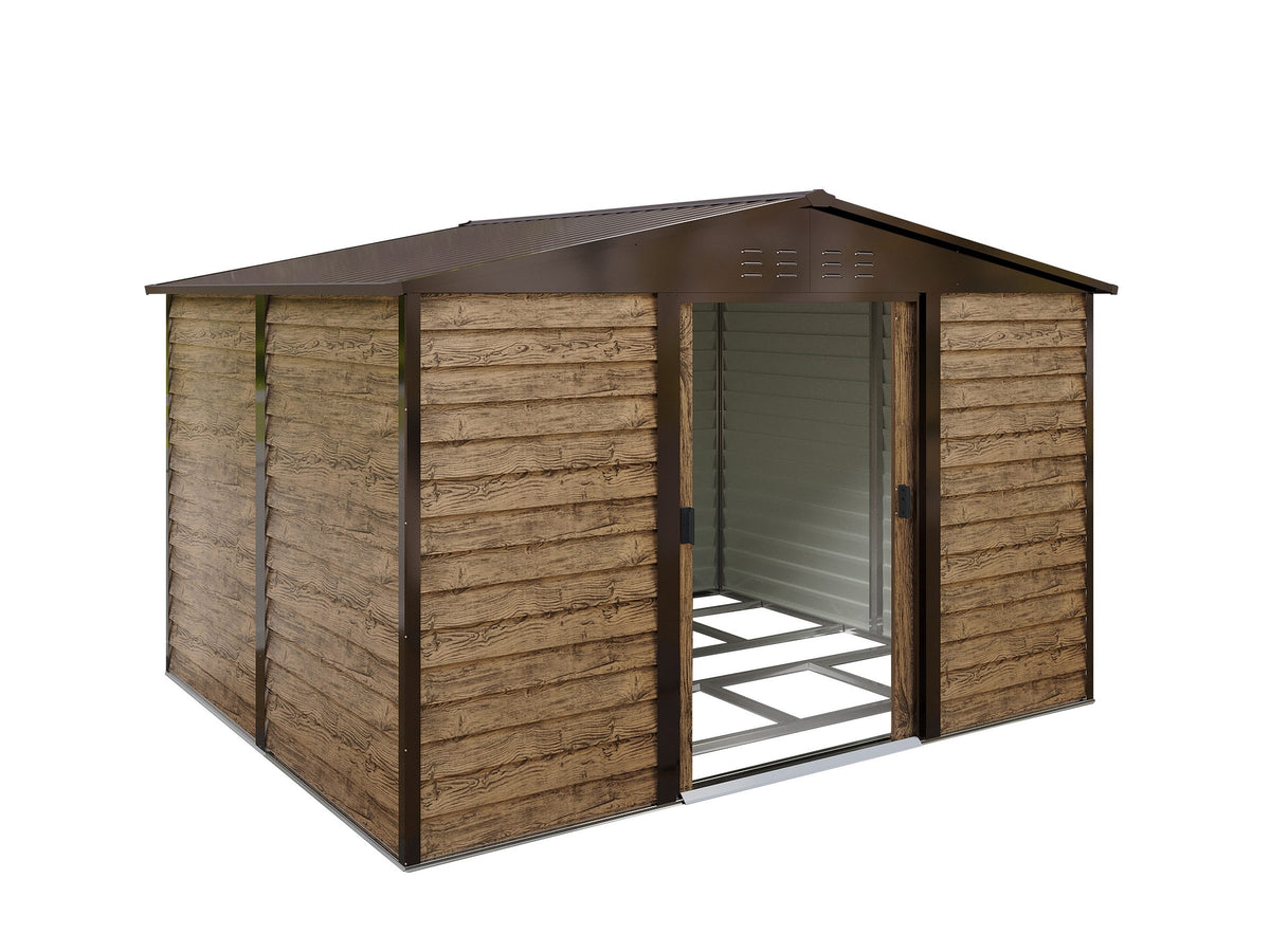 KONIFERA Gerätehaus Metall, 278 x 197 cm – Ansicht 3