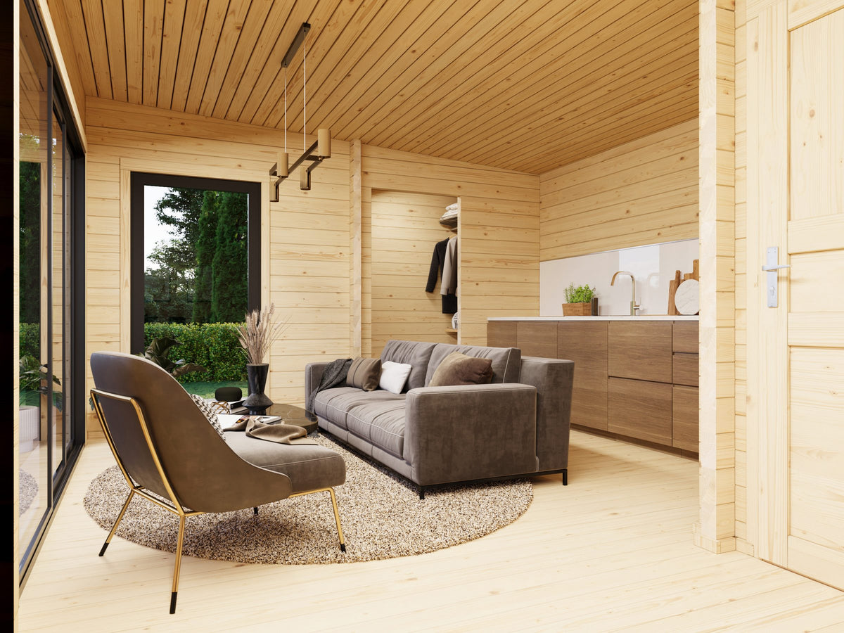 Palmako Gartenhaus Cecilia, 920 x 420 cm – Ansicht 3