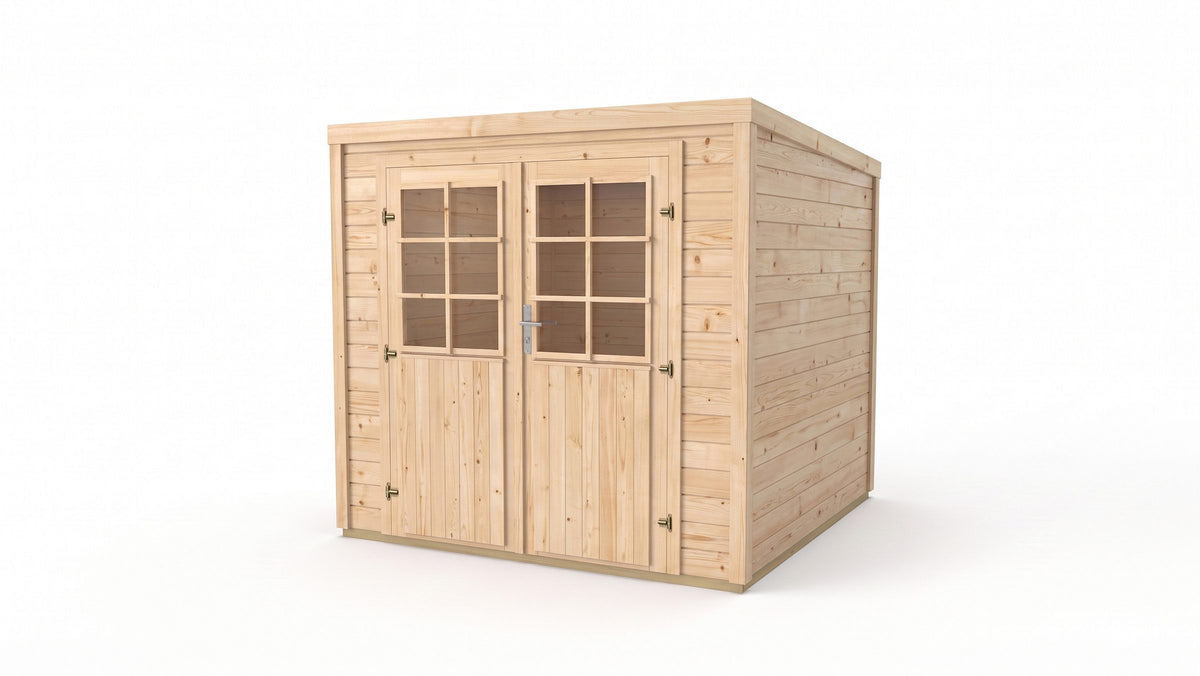 weka Gartenhaus Lugo 2, 215 x 217 cm, 19 mm – Ansicht 3