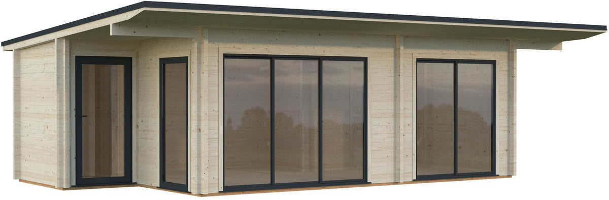 Palmako Gartenhaus Cecilia, 910 x 574 cm – Ansicht 2