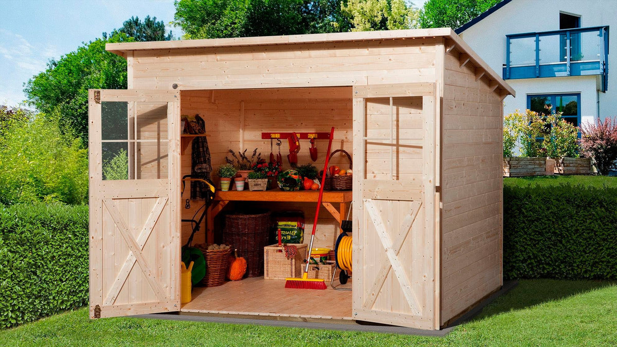 weka Gartenhaus 325 Gr.3, 256 x 243 cm, 19 mm