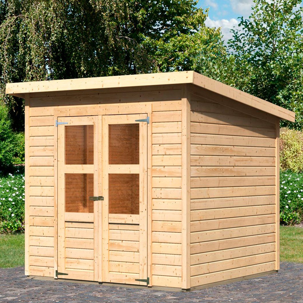Karibu Gartenhaus Baggersee 3, 240 x 236 cm