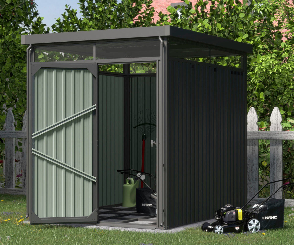 KONIFERA Gerätehaus Stefano mini, 204 x 245 cm – Ansicht 3