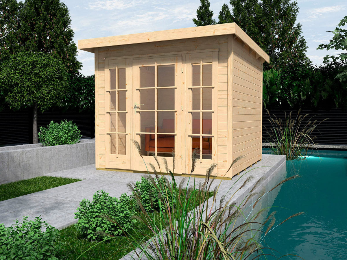 weka Gartenhaus Panorama 172 Gr.1, 259 x 286 cm, 21 mm