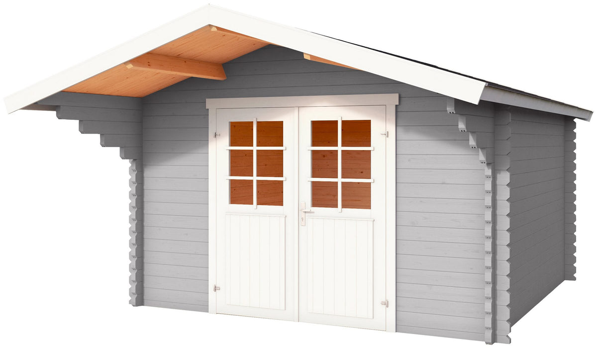 LASITA MAJA Gartenhaus Viljandi 34, 320 x 445 cm, 34 mm – Ansicht 2