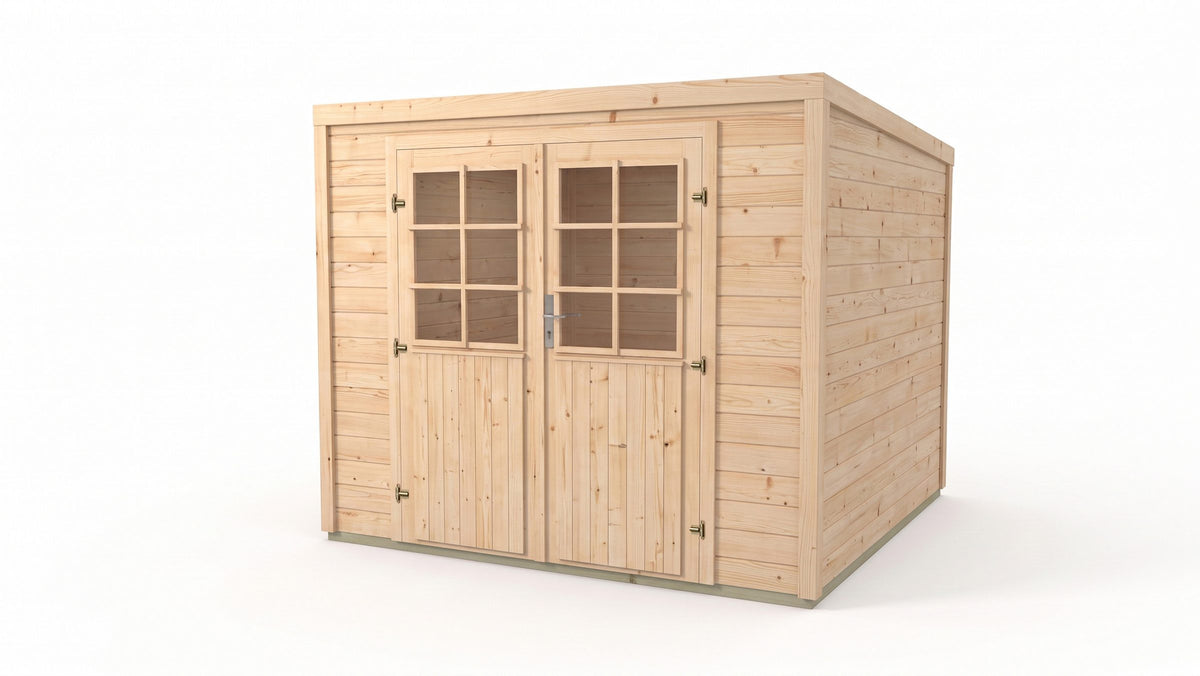 weka Gartenhaus Lugo 3, 239 x 242 cm, 19 mm – Ansicht 2