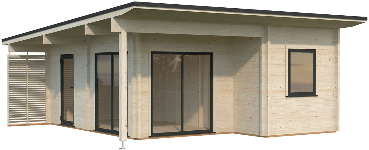 Palmako Gartenhaus Cecilia, 680 x 813 cm – Ansicht 2