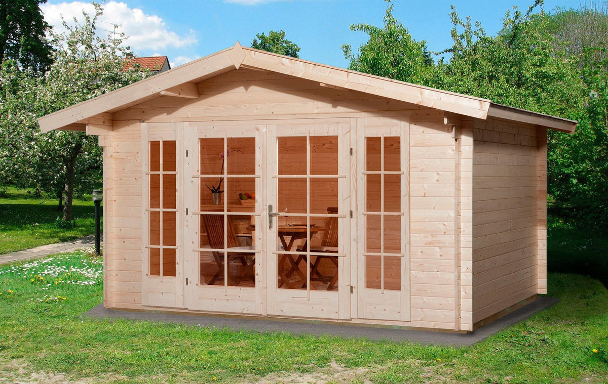 weka Gartenhaus Weekendhaus 137 Gr.2, 460 x 454 cm, 45 mm