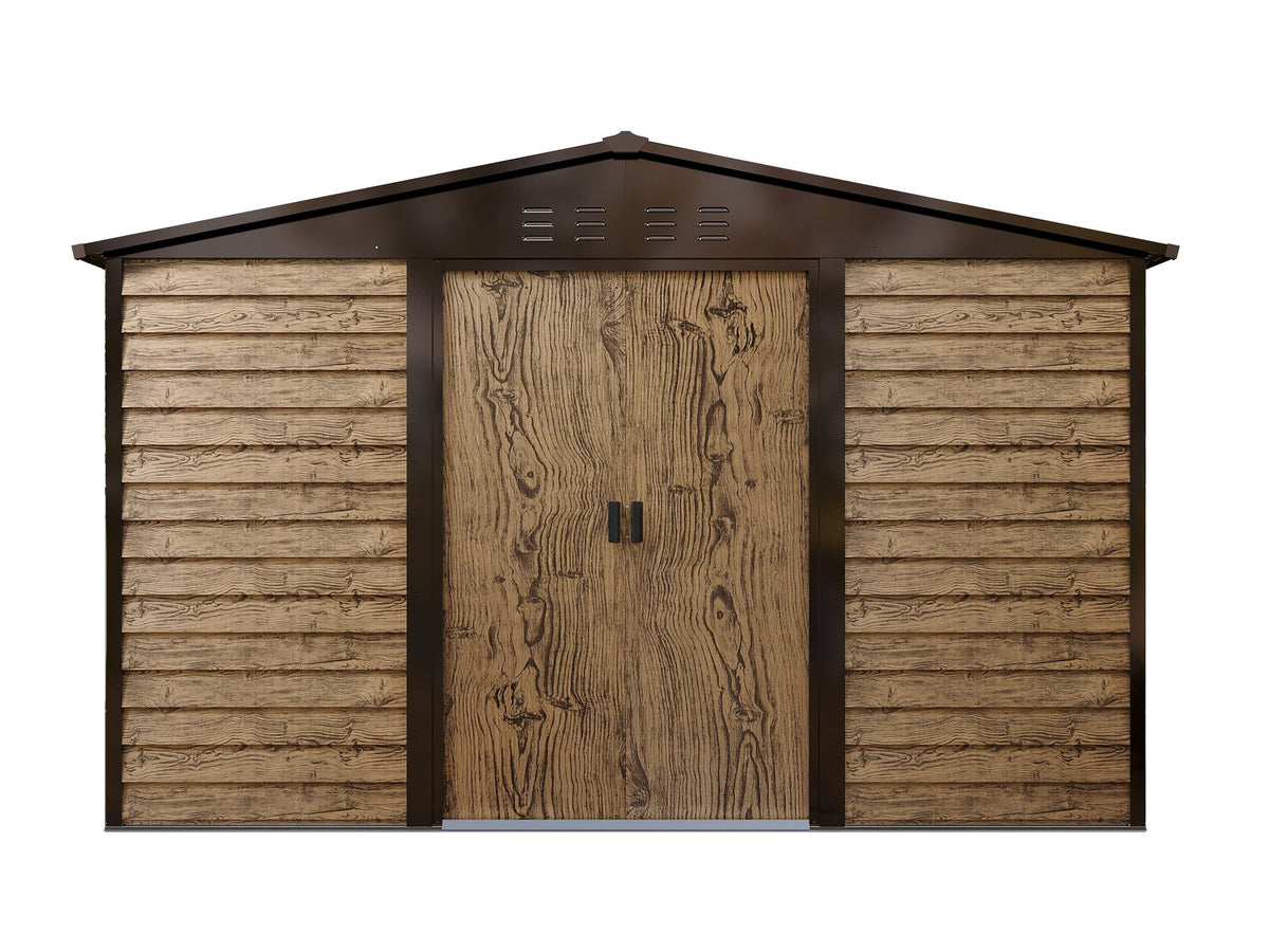 KONIFERA Gerätehaus Segovia Verde, 235 x 197 cm – Ansicht 3