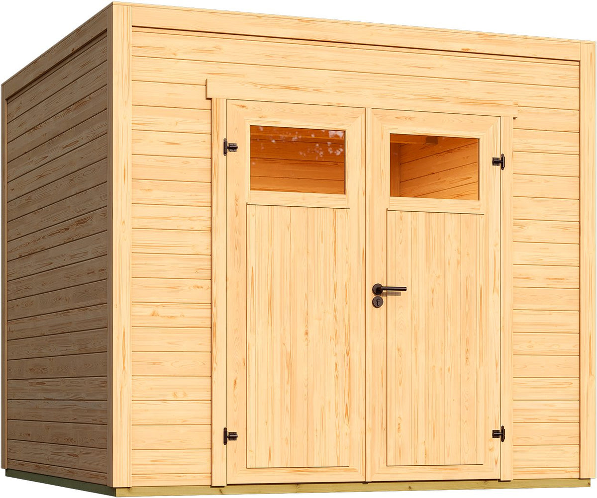 weka Gartenhaus Batu 1,5, 250 x 207,4 cm, 28 mm – Ansicht 2
