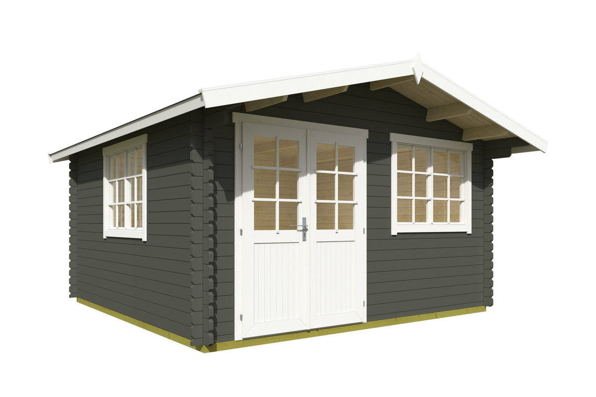 Nordic Holz Gartenhaus Norderney 3, 444,6 x 480 cm – Ansicht 2