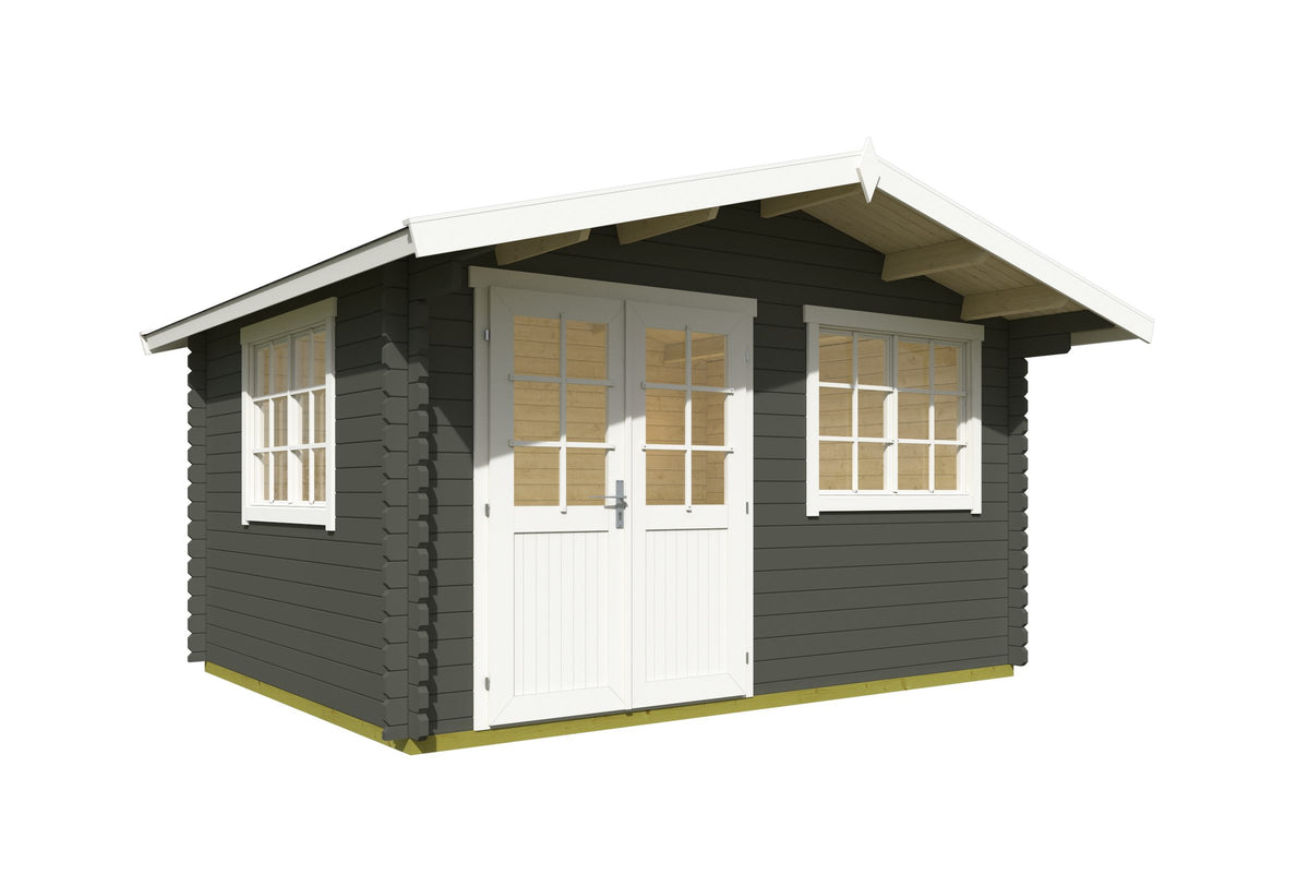 Nordic Holz Gartenhaus Norderney 2, 444,6 x 390 cm – Ansicht 2