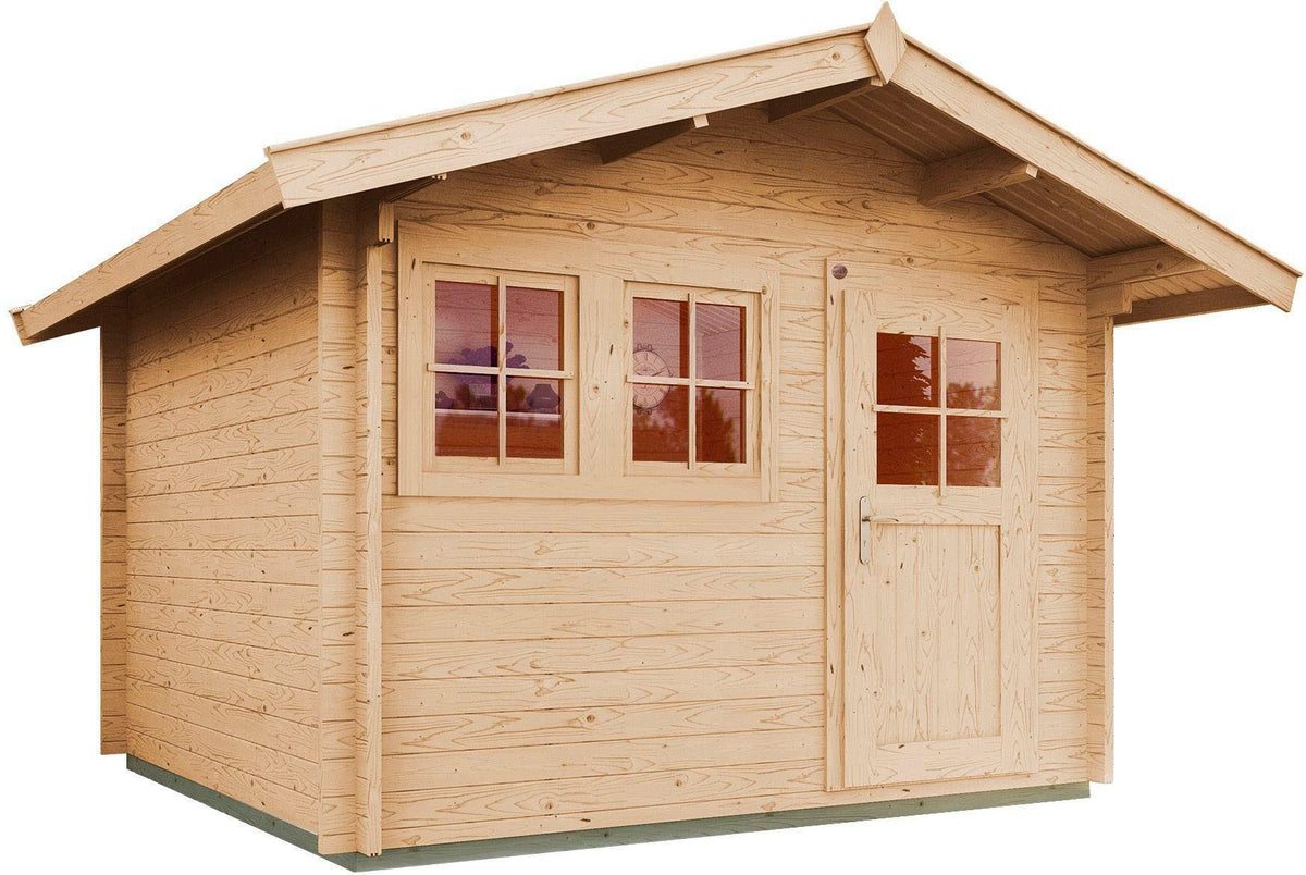 weka Gartenhaus 139 A Gr.2, 380 x 374 cm, 45 mm – Ansicht 2